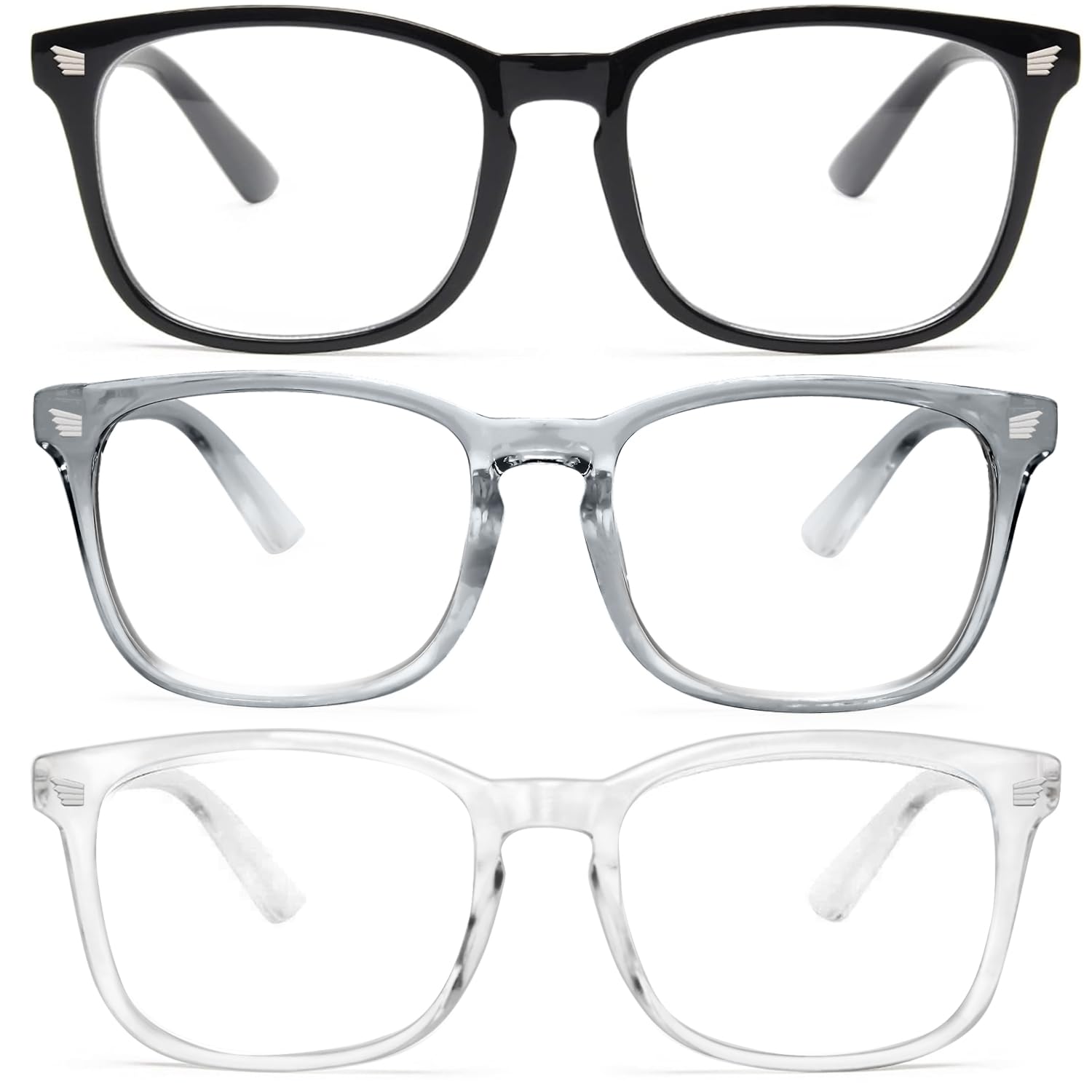 Livho High Tech Blue Light Glasses front view, ideal for all-day screen use.