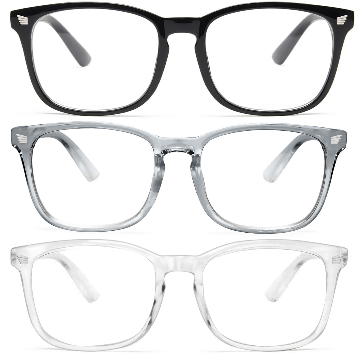 Livho High Tech Blue Light Glasses front view, ideal for all-day screen use.