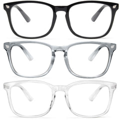 Livho High Tech Blue Light Glasses front view, ideal for all-day screen use.