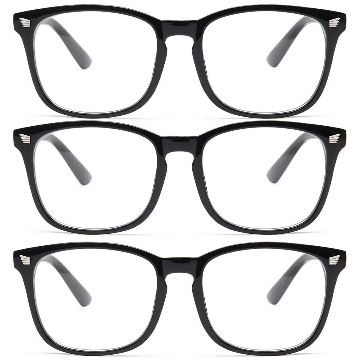 Livho blue light glasses front view reducing eye strain