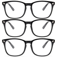 Livho blue light glasses front view reducing eye strain