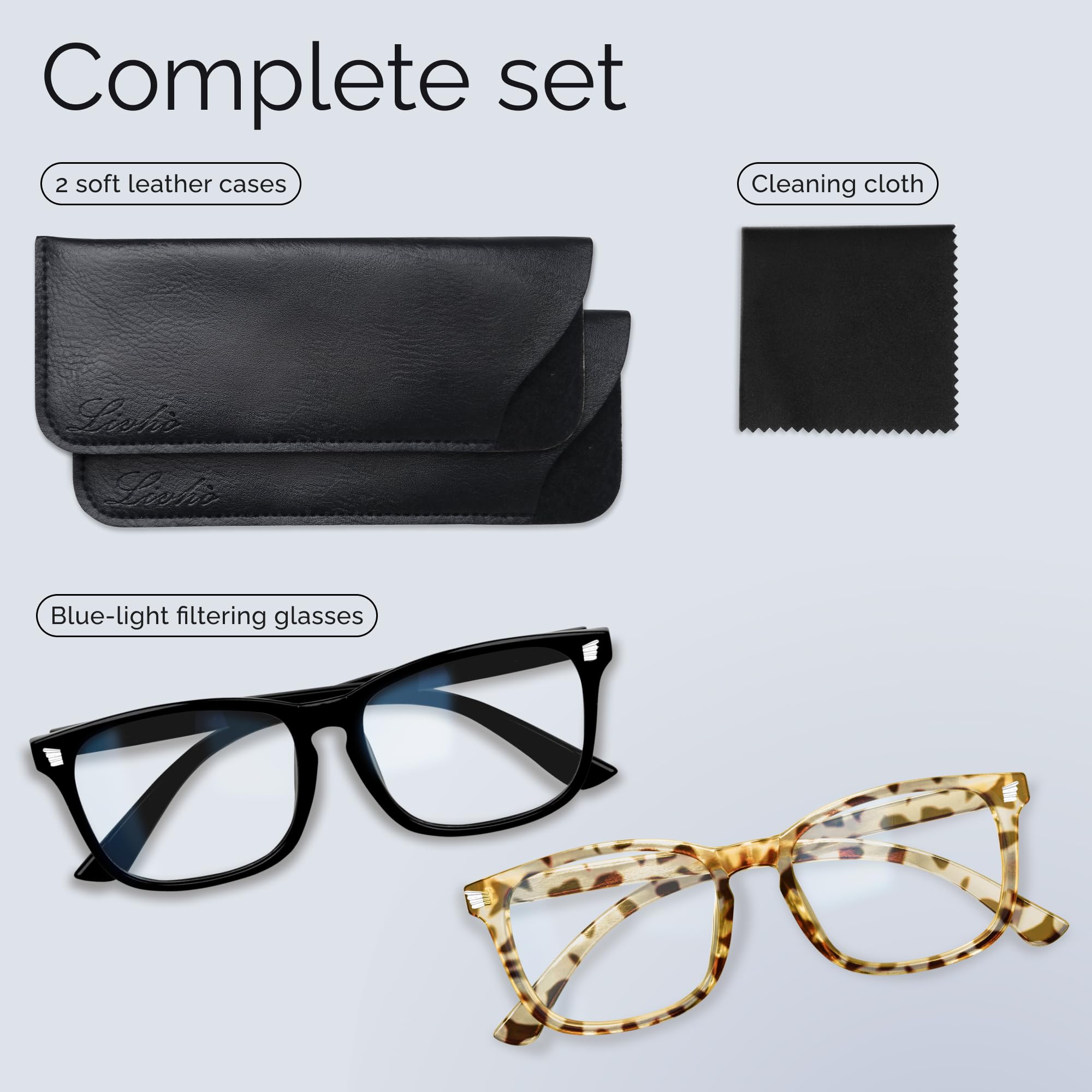 Livho High Tech Blue Light Glasses gaming setup for crisp on-screen visuals.