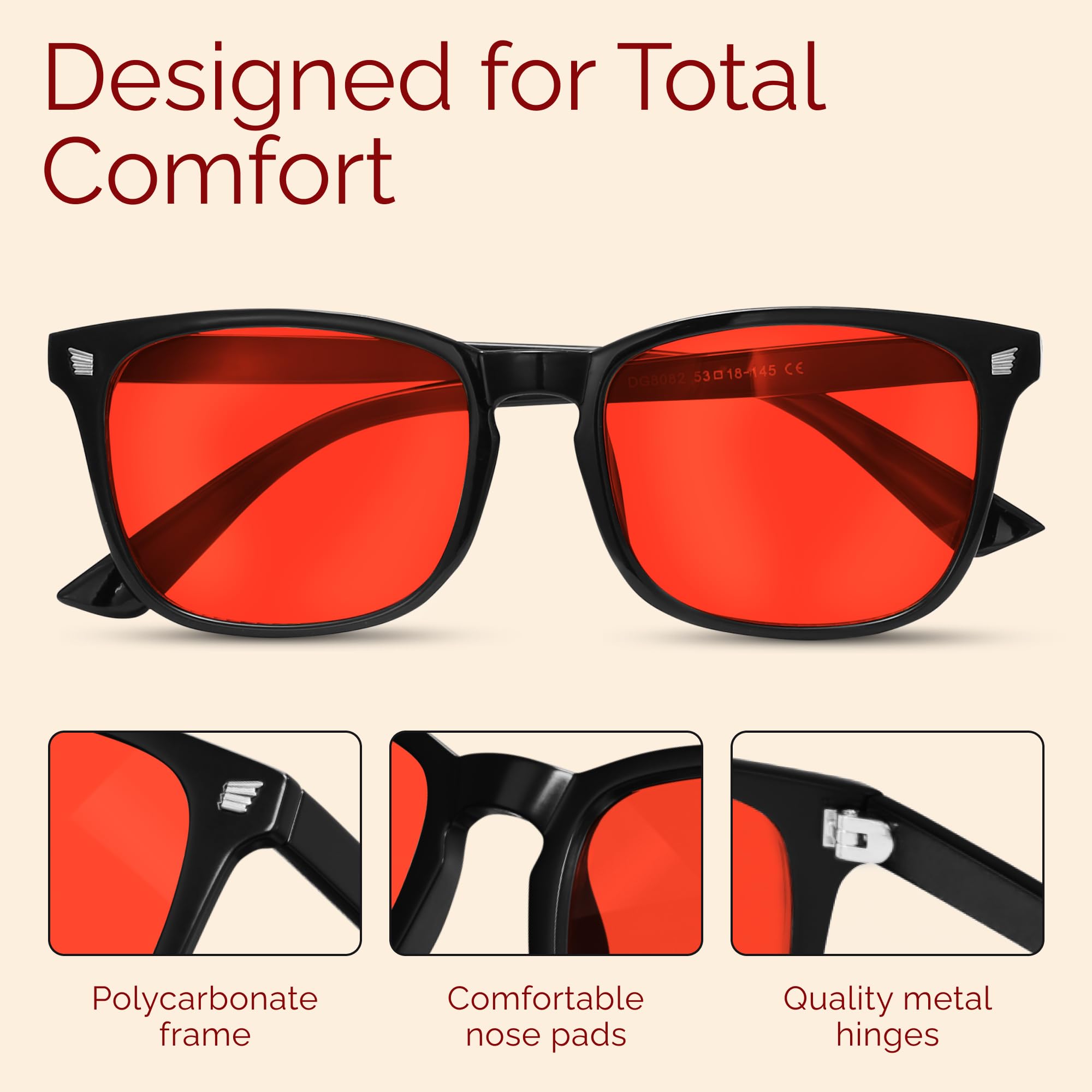 Livho High Tech Blue Light Glasses UV protection in bright environments.