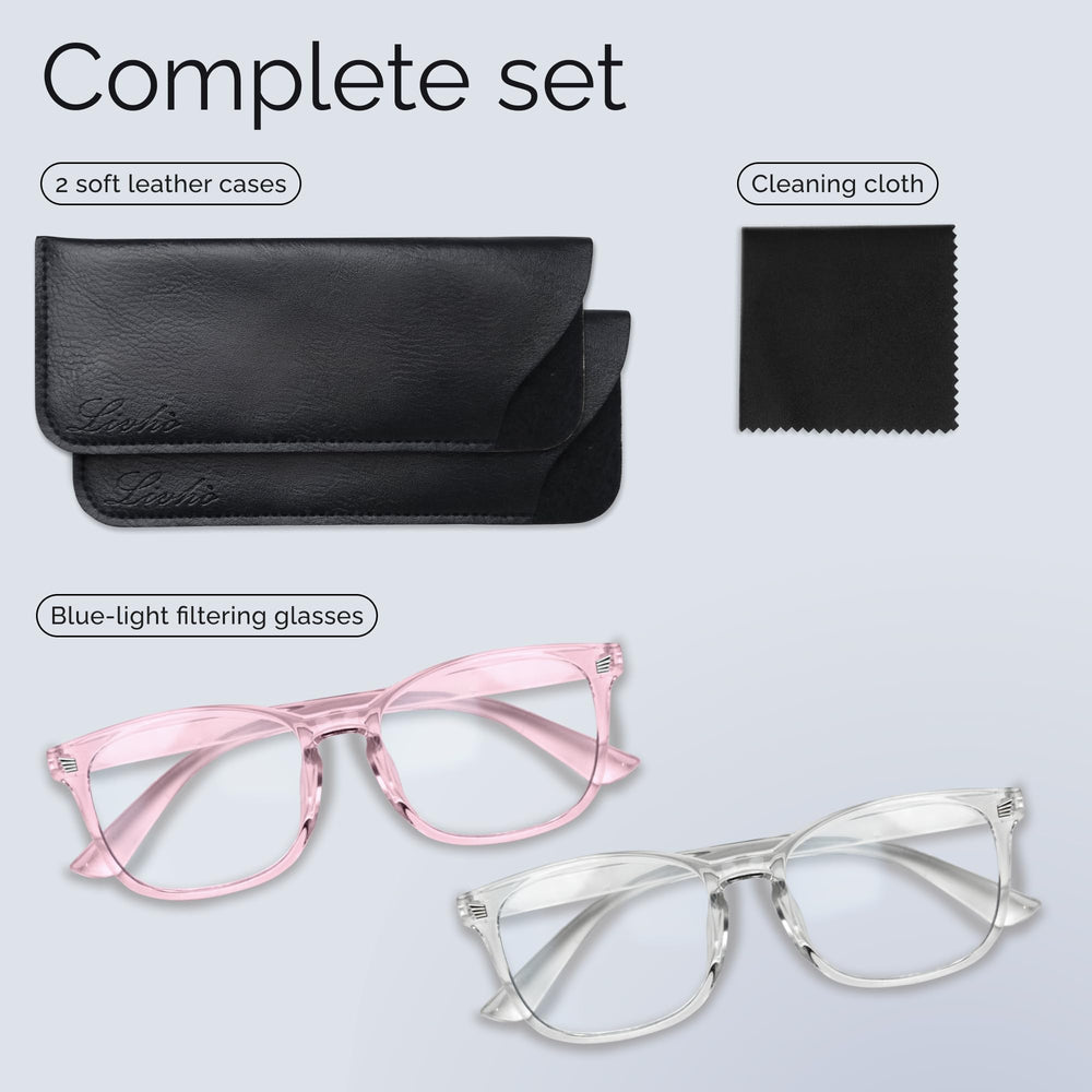 Livho screen time comfort glasses reduce glare and eye strain