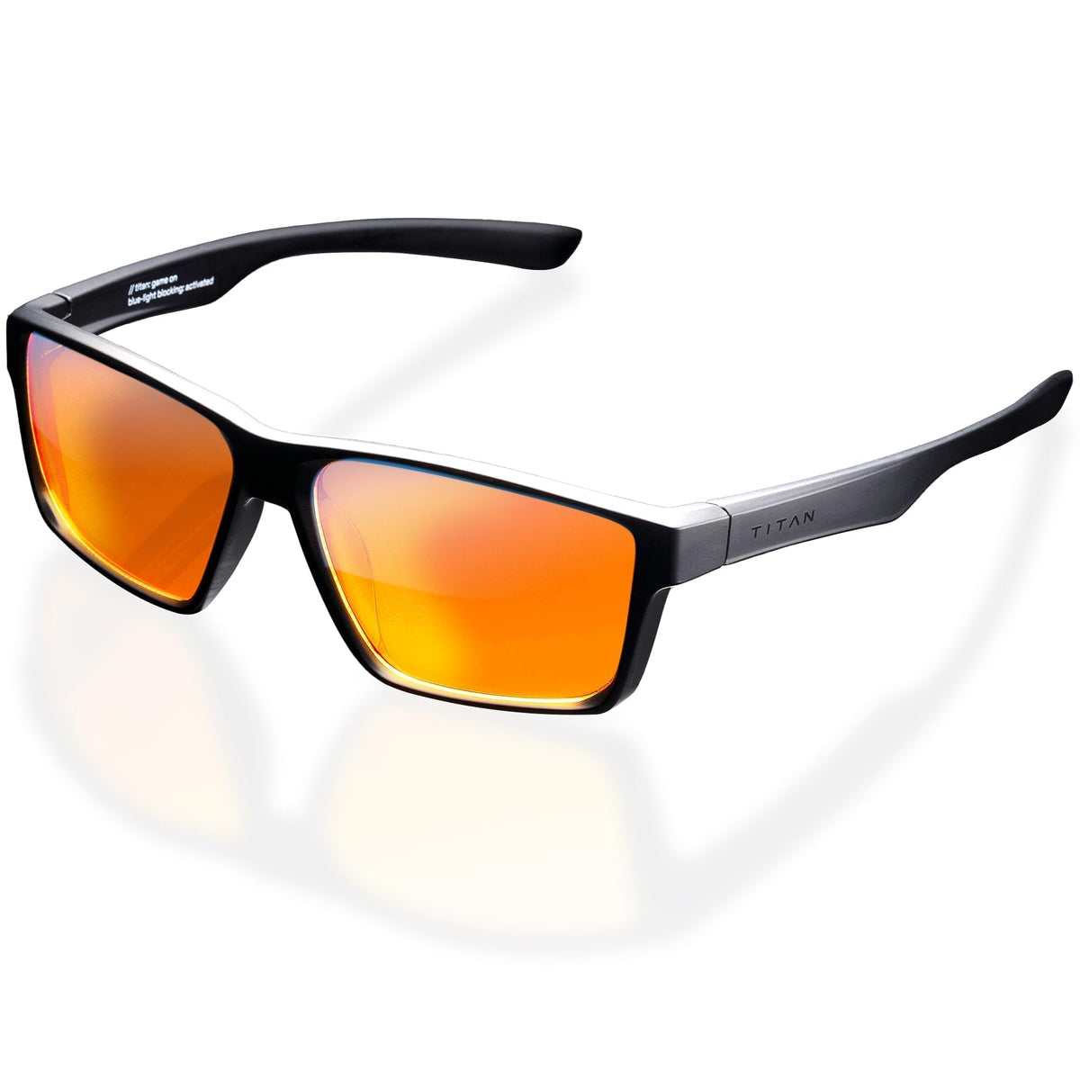 Livho Titan packaging highlights blue light protection and sleek design.