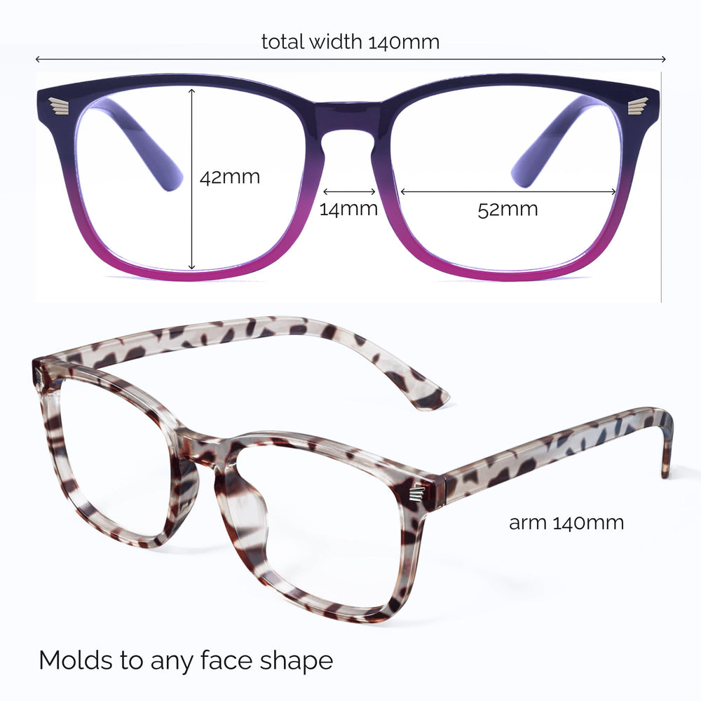 Livho ultra-light nylon frame ensures durable, all-day wearing comfort.