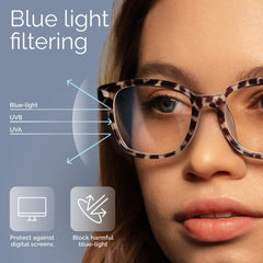 Livho ultra-light nylon frame glasses for all-day wear and durability