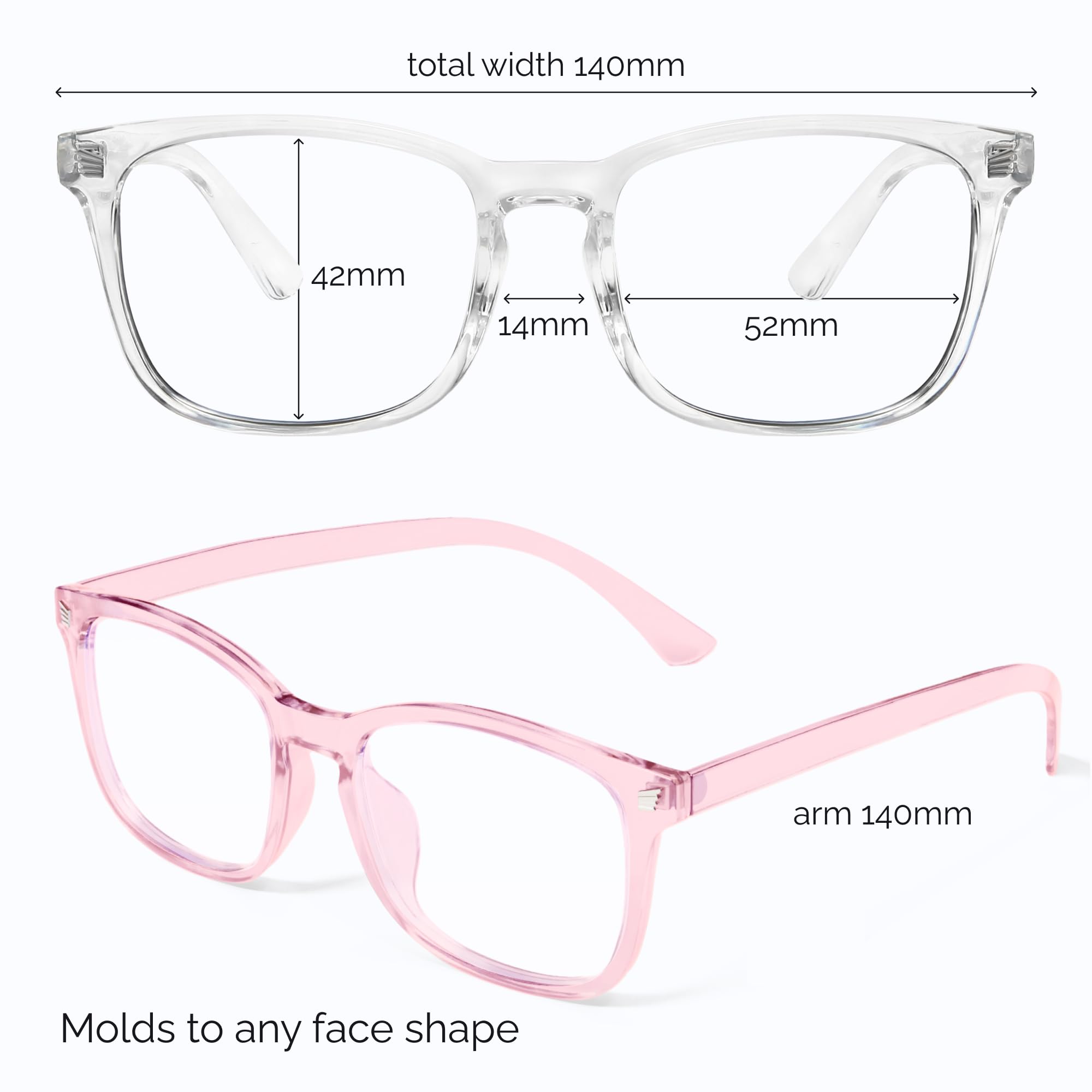 Livho ultra lightweight nylon frame for flexible daily wear