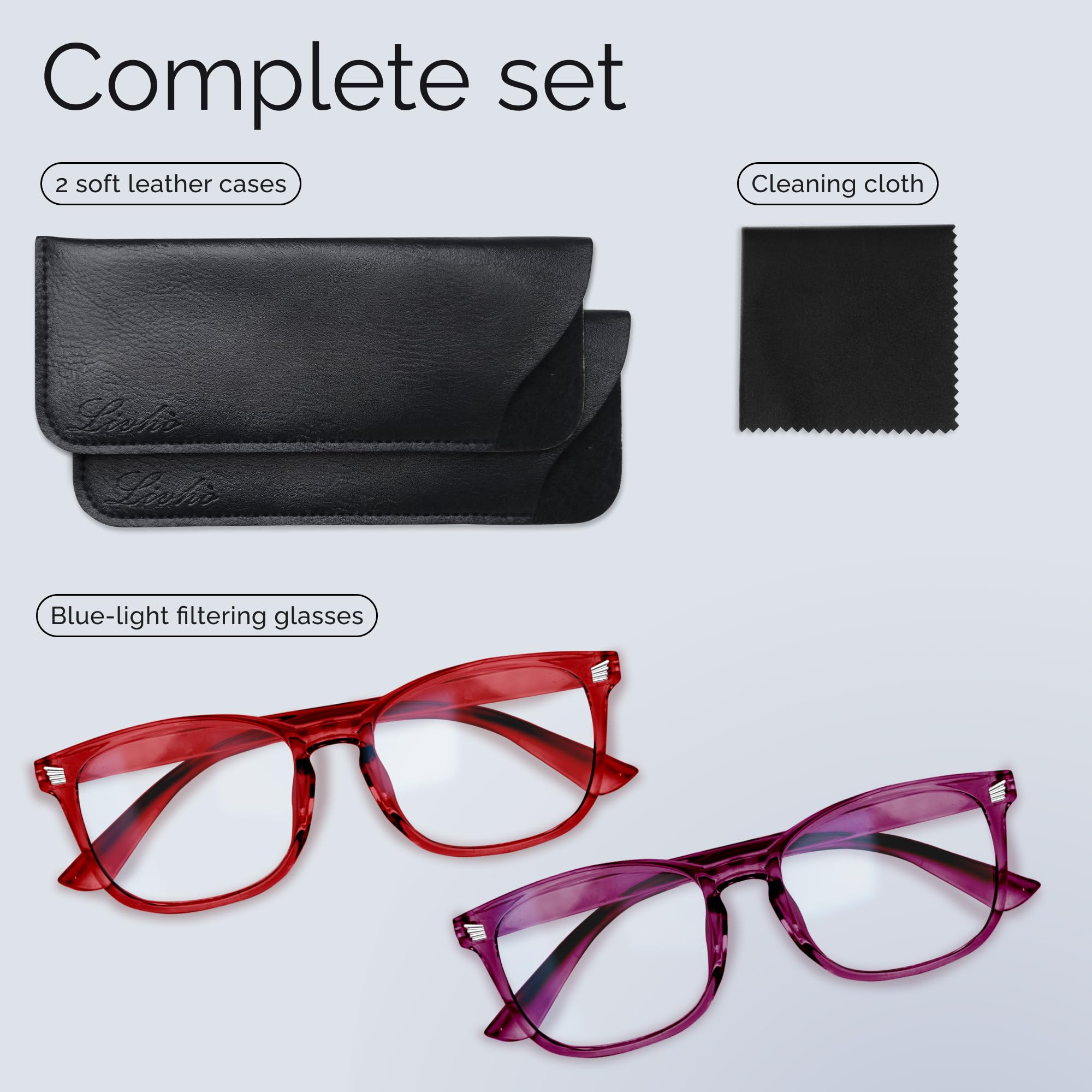 Livho UV-protective blue light glasses shield eyes during outdoor screen use