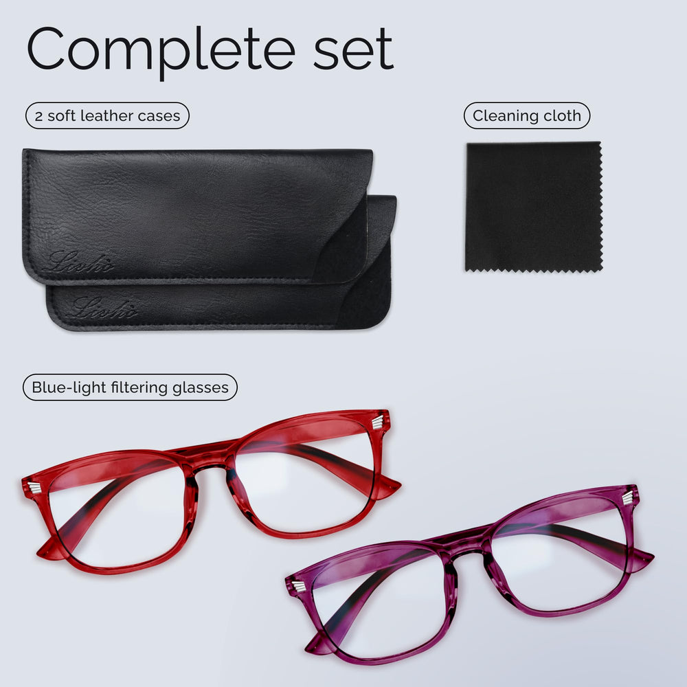 Livho UV-protective blue light glasses shield eyes during outdoor screen use