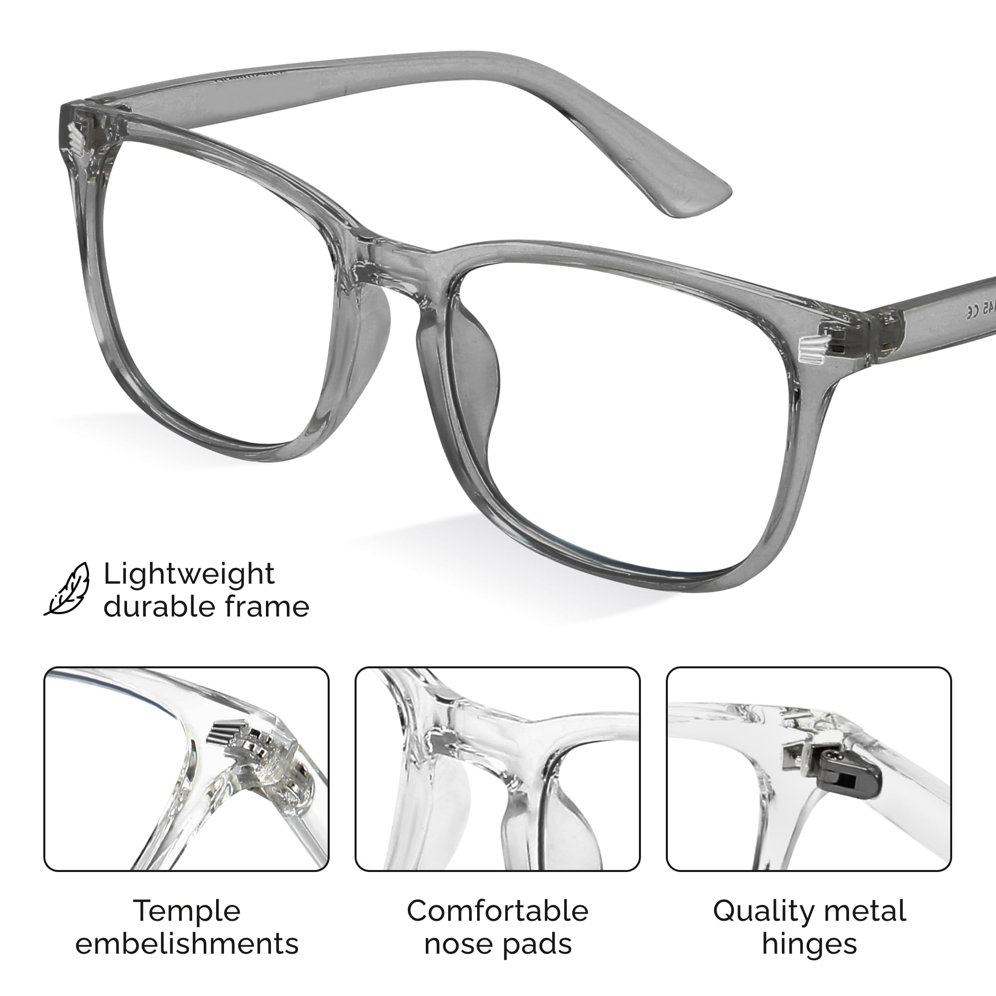 Livho women's blue light glasses blend style with eye strain relief for professionals.