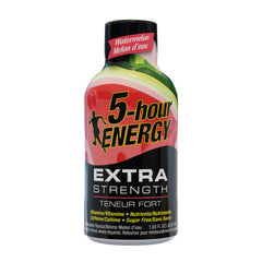 Living Essentials 5-Hour Energy Watermelon Shot pack ready for on-the-go fueling.