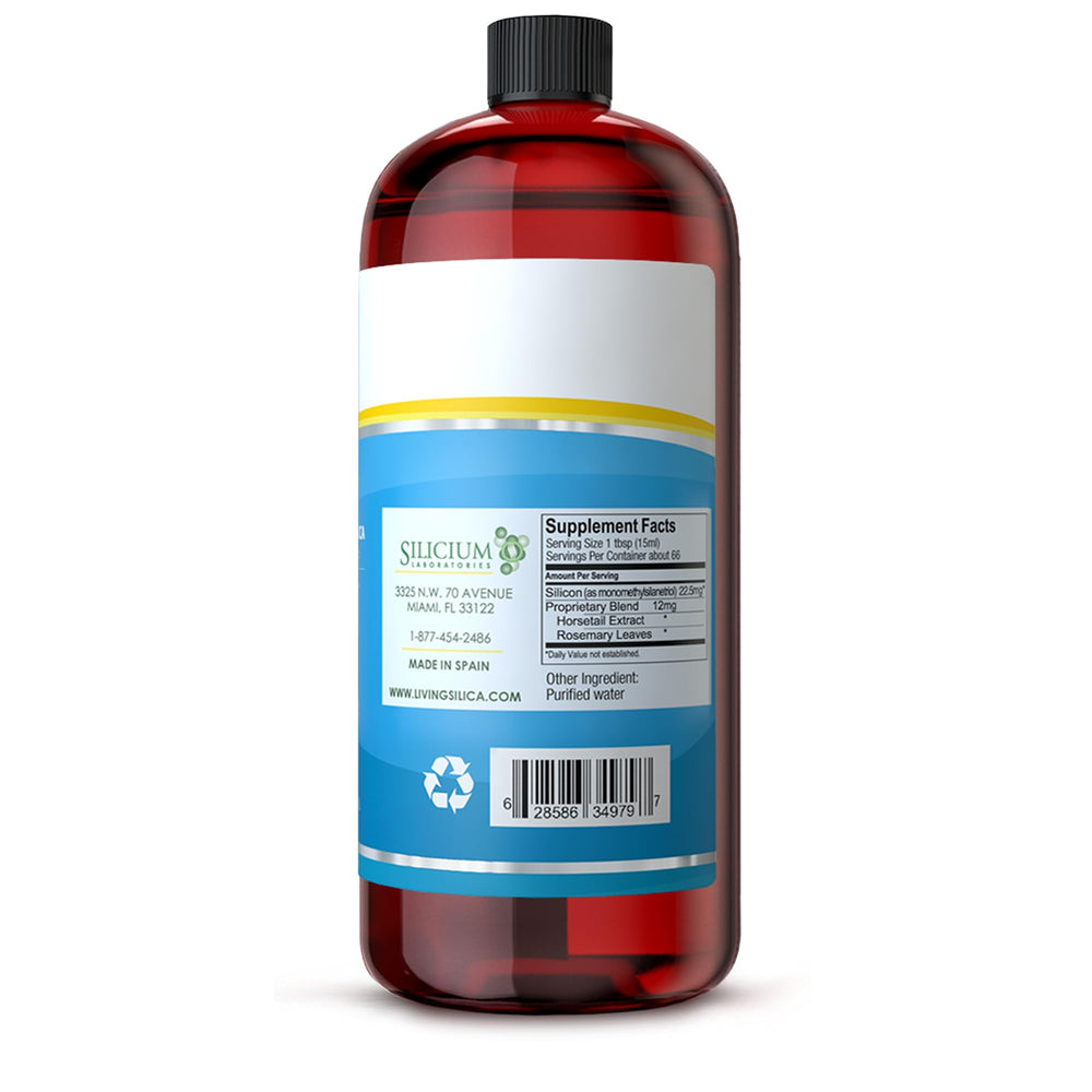 Orgono Living Silica Siliplant capsules close-up for daily vegan collagen support.