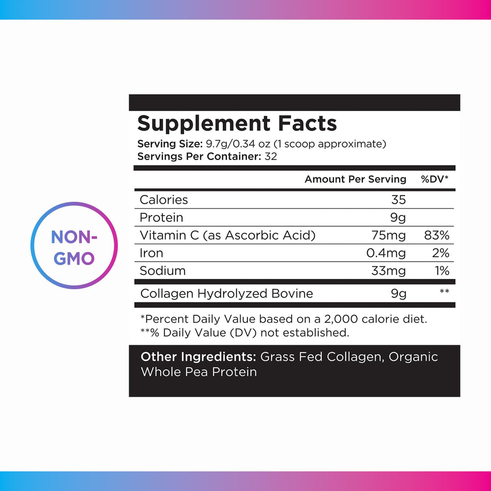 Livingood Daily collagen powder in a smoothie for post-meworkout support.