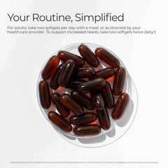 Livingood Daily TG-form softgels image shows stable delivery for smoother uptake