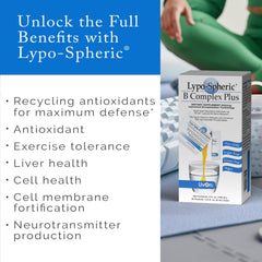 LivOn Liposomal B Complex label with cinnamon shows vegan non-GMO formula.