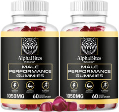LIVORKA Alpha Bites 2-pack front view for convenient daily energy support.