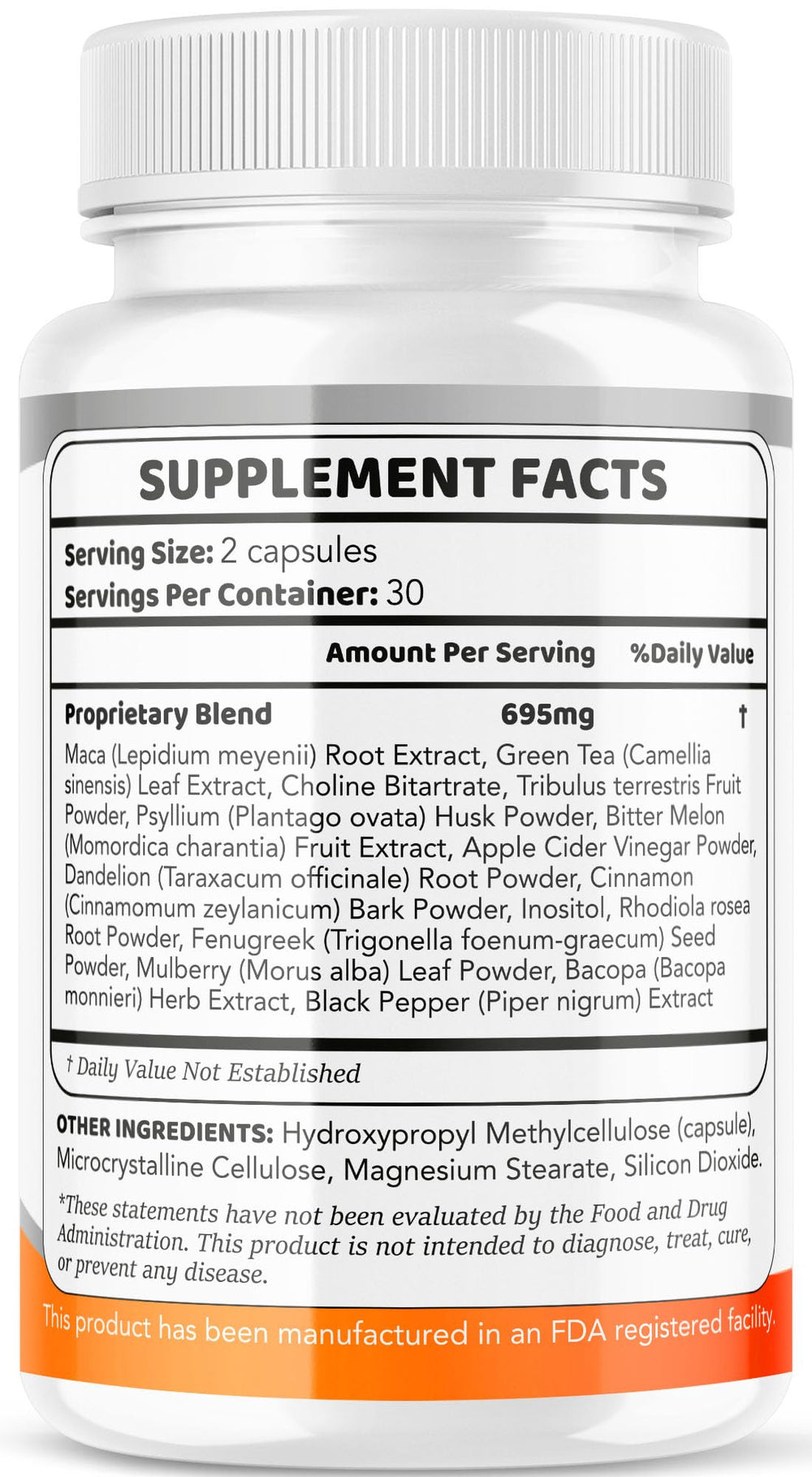 Ingredient or label panel showing key features of Arialief formula.