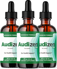 LIVORKA Audizen Pro bottle front view, a daily auditory wellness option.