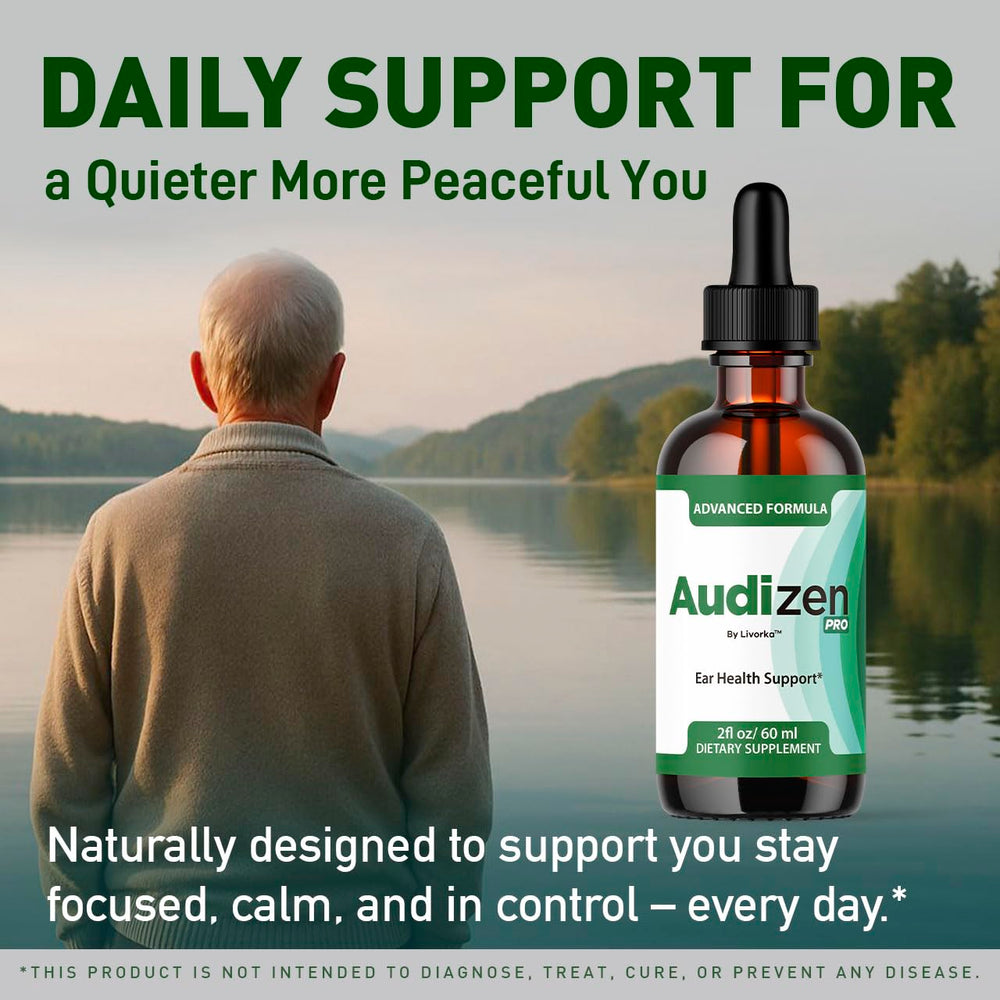 LIVORKA Audizen Pro daily-use scene with simple shake and drop.