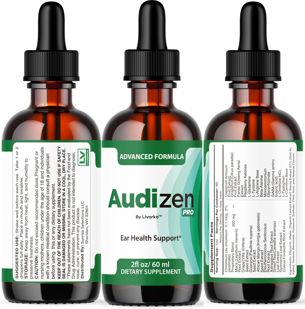 LIVORKA Audizen Pro packaging presentation for routine wellness.