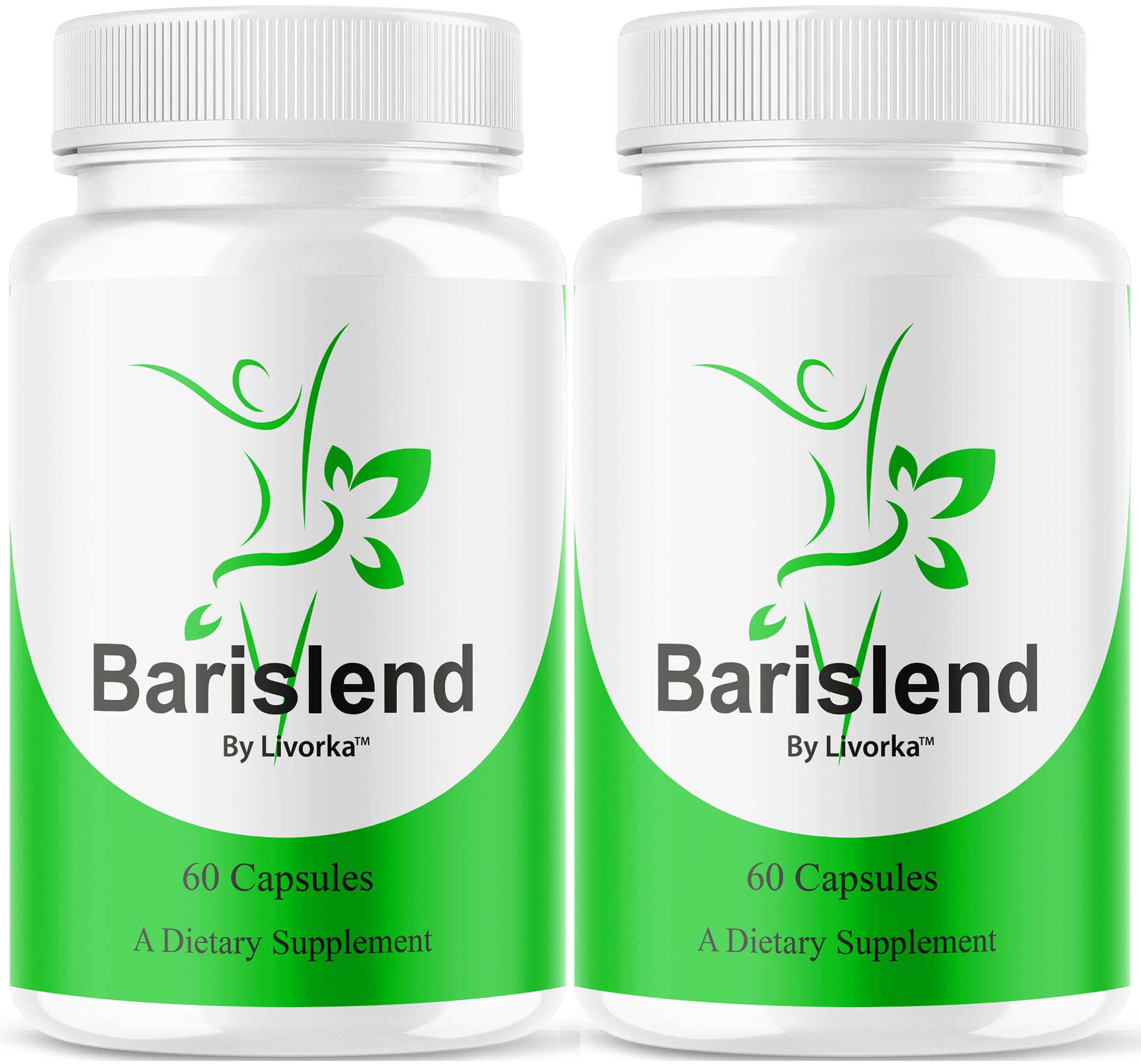 LIVORKA Barislend bottle front showing a reliable wellness capsule for daily vitality