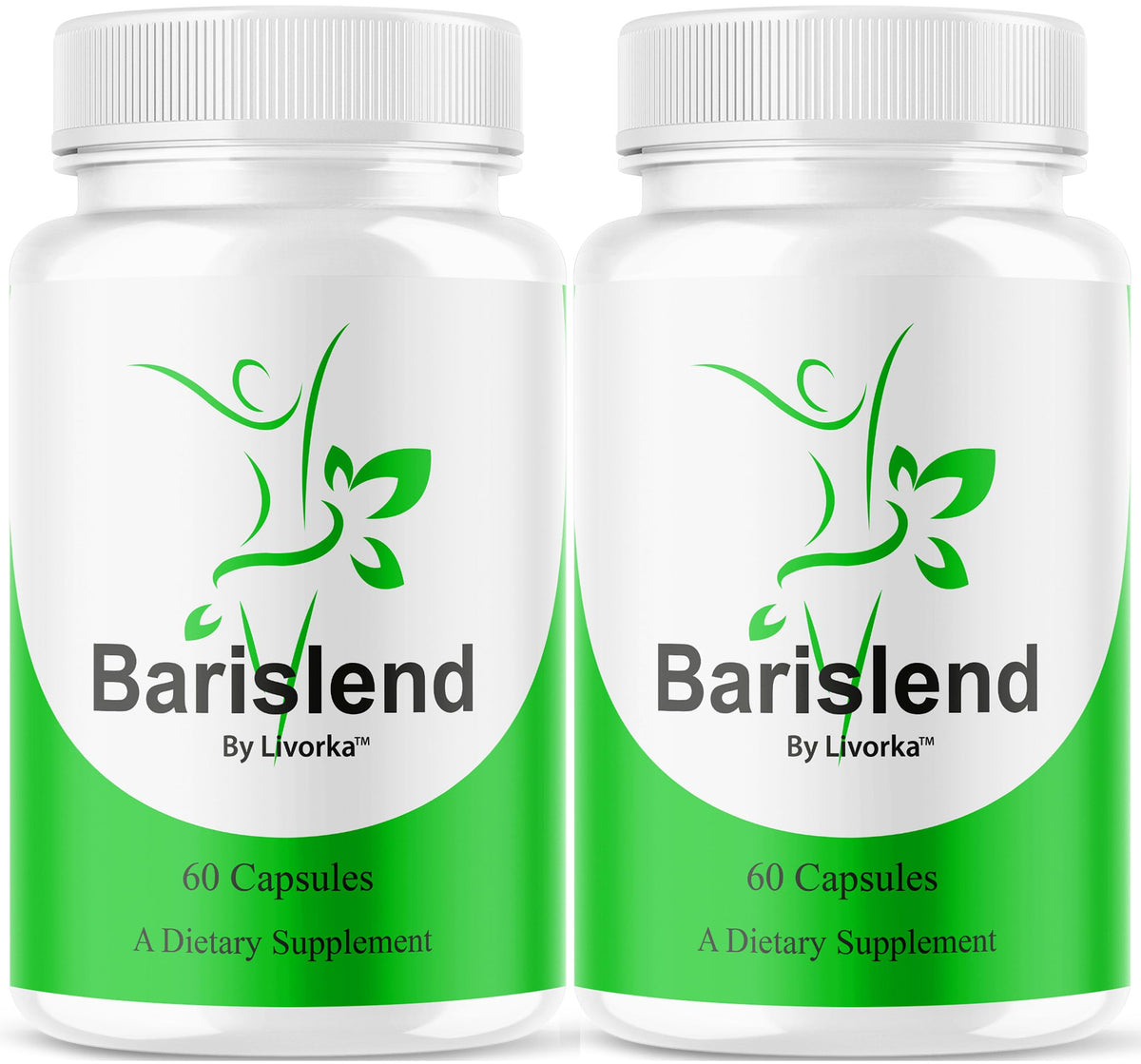 LIVORKA Barislend bottle front showing a reliable wellness capsule for daily vitality