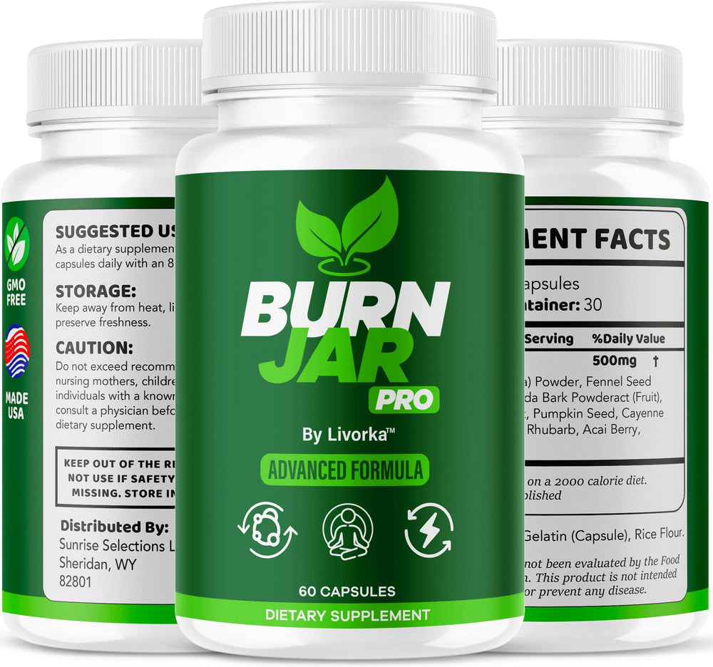 LIVORKA Burn Jar Pro US-made facility badge close-up