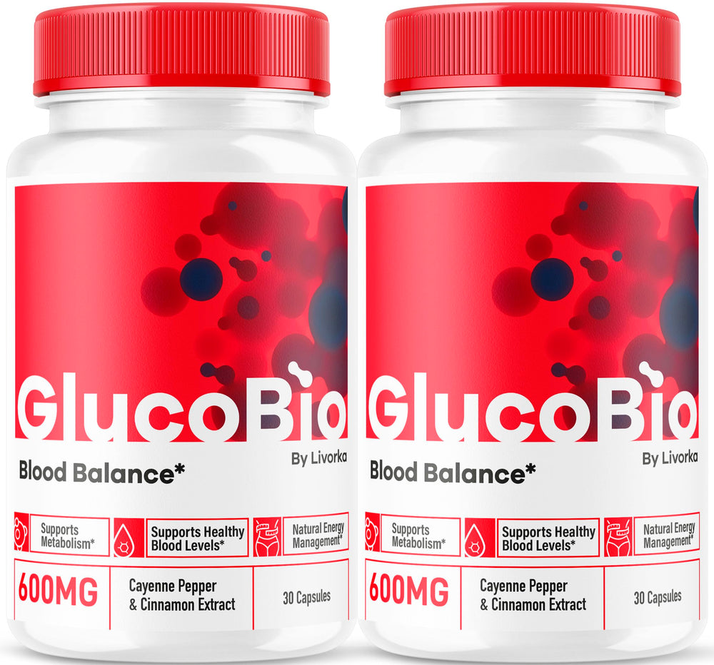 LIVORKA GlucoBio capsules bottle front for balance support