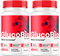 LIVORKA GlucoBio capsules bottle front for balance support