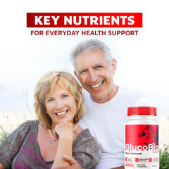 LIVORKA GlucoBio capsules closeup highlighting easy-to-take capsules