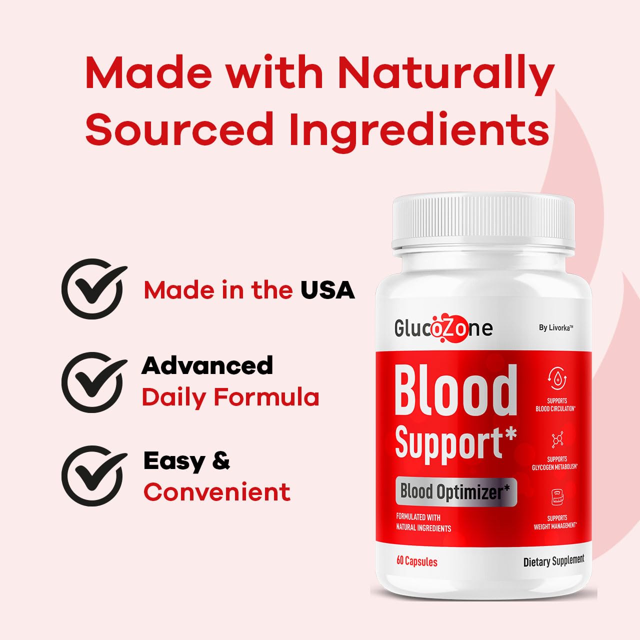 LIVORKA GlucoZone dosage spoon hints at simple daily routine