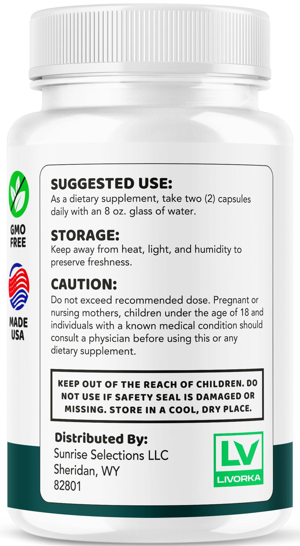 LIVORKA Healthy Flow bottle in hand suggests personal wellness habit