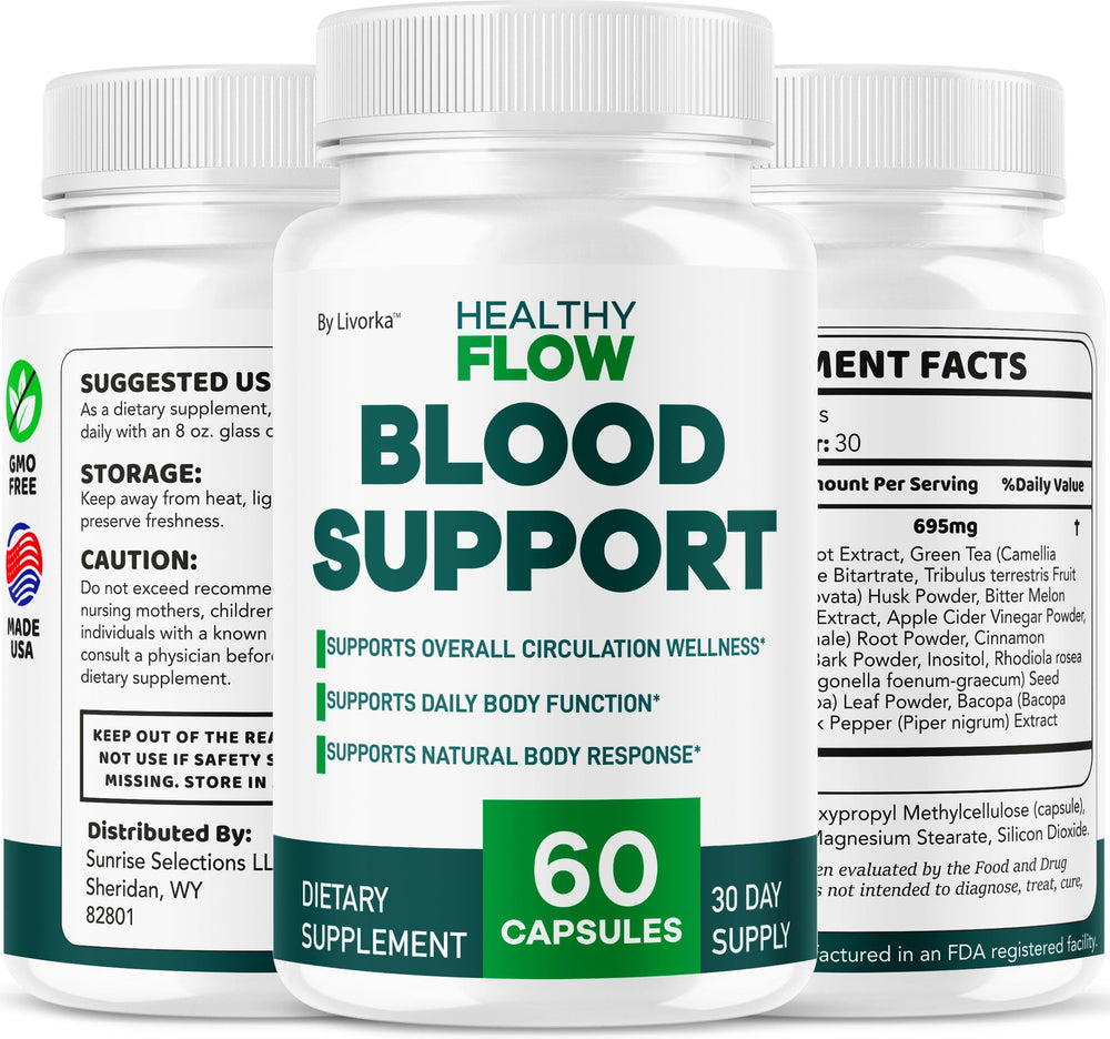 LIVORKA Healthy Flow made in USA facility seal reinforces safety