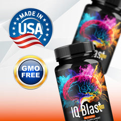 LIVORKA IQ Blast Plus bottle being poured into a glass.