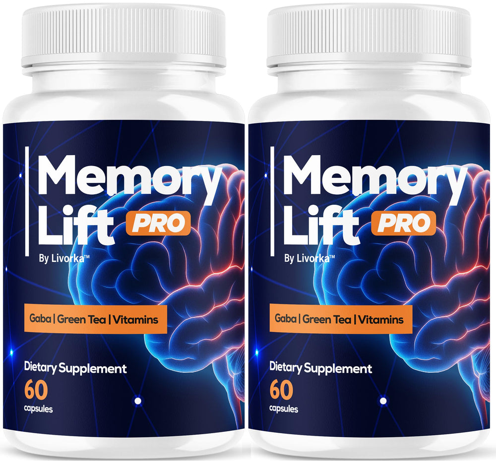 LIVORKA Memory Lift Pro bottle front view for daily brain support
