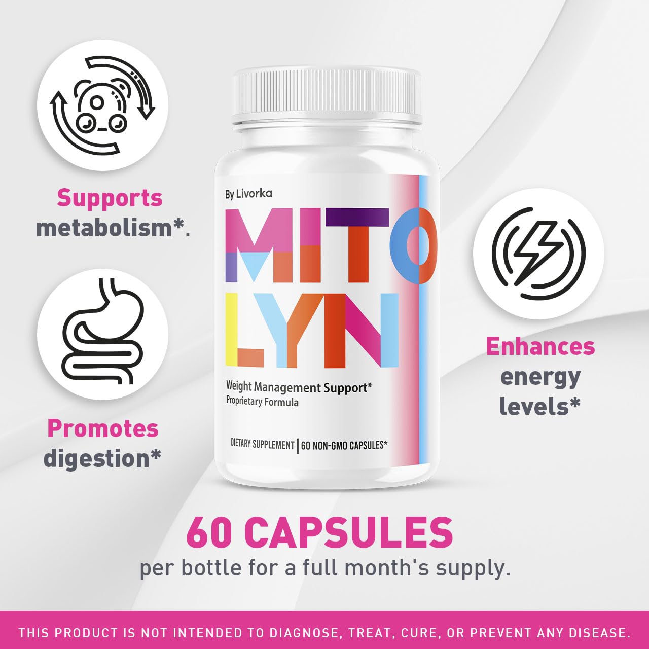 LIVORKA Mitolyn 3-pack box for three-month supply