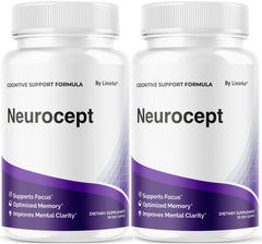 LIVORKA Neurocept bottle-front image promoting daily focus and mental clarity.