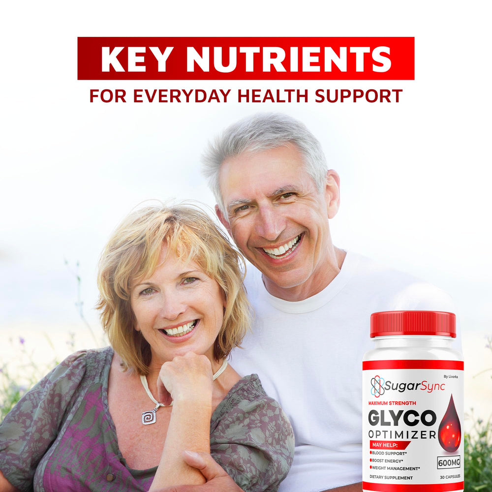 LIVORKA Sugar Sync Glyco capsules label close-up, vegan and non-GMO.