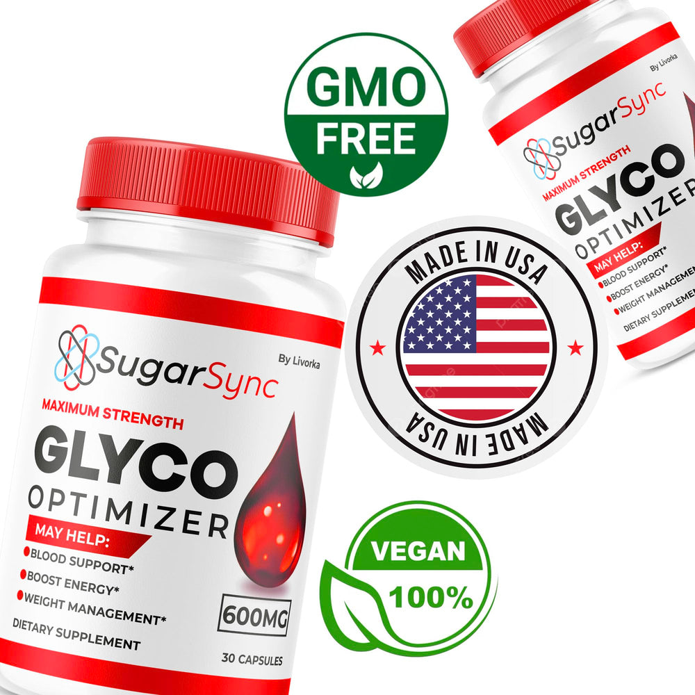 LIVORKA Sugar Sync Glyco box packaging, proudly made in the USA.
