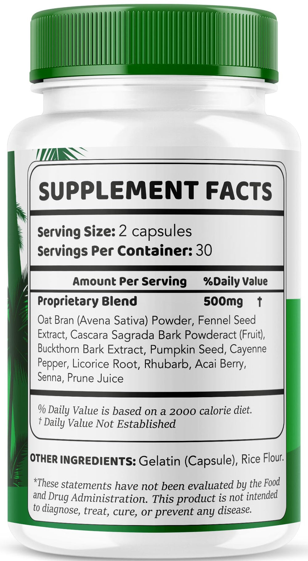 LIVORKA Tropical Rise for Men 60 capsules, one month supply