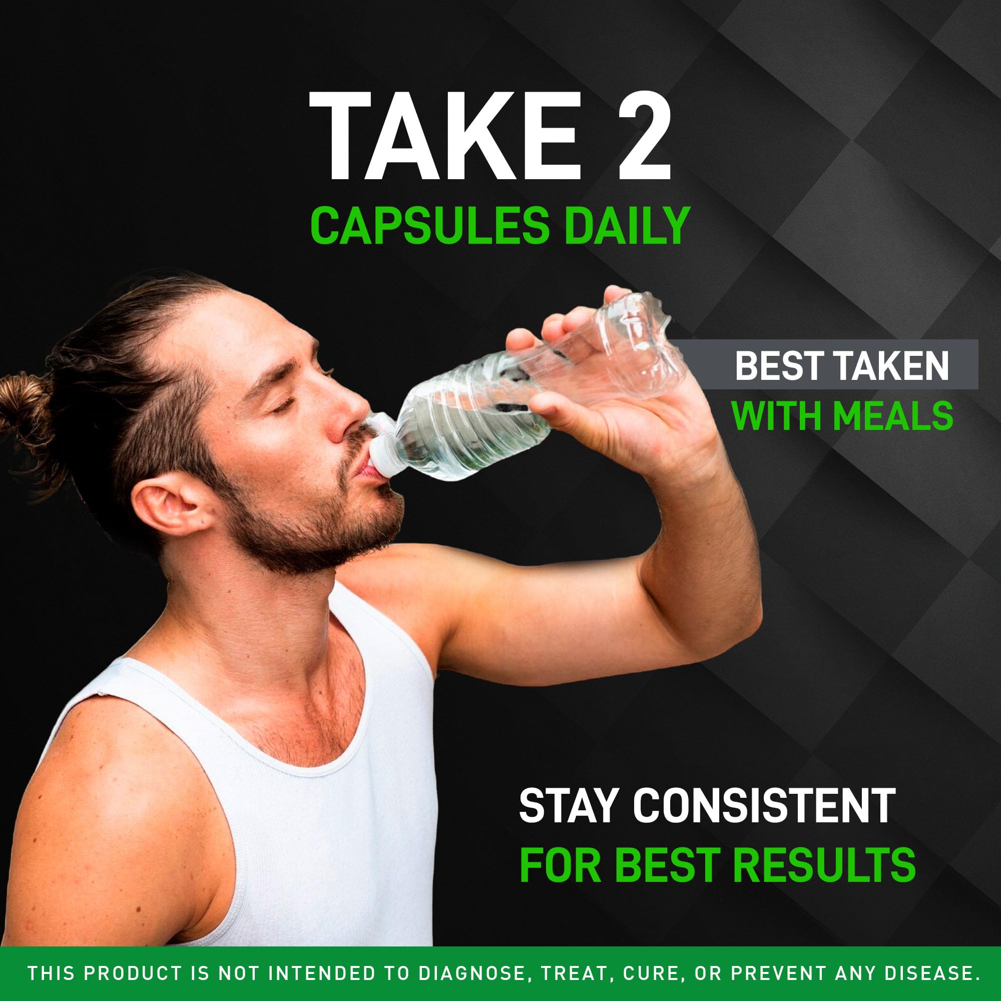 LIVORKA Tropical Rise for Men in hand, on-the-go daily support