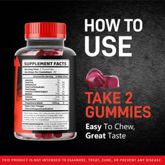 Gummies poured into hand demonstrating convenient daily serving by LIVORKA.