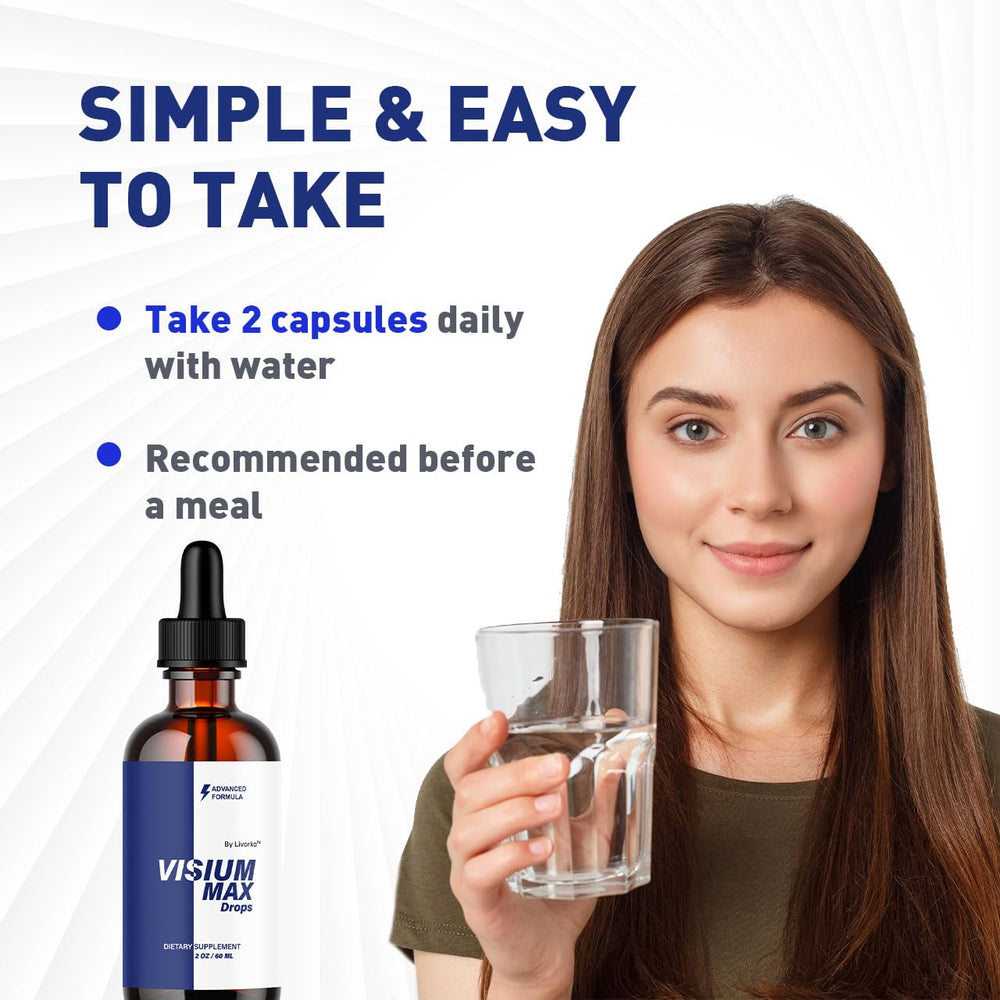 LIVORKA Visium Max Drops liquid formula ready for daily routine
