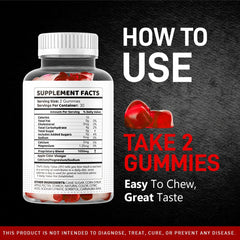 LIVORKA Vital Grow XL gummies serving—two gummies per day after meals, simple routine