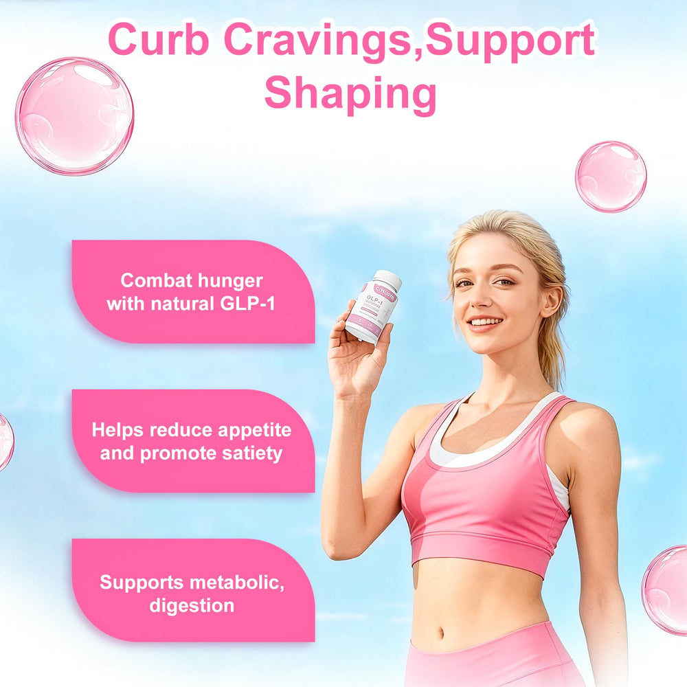 LIYILUXE GLP-1 bottle with scoop for easy daily use.