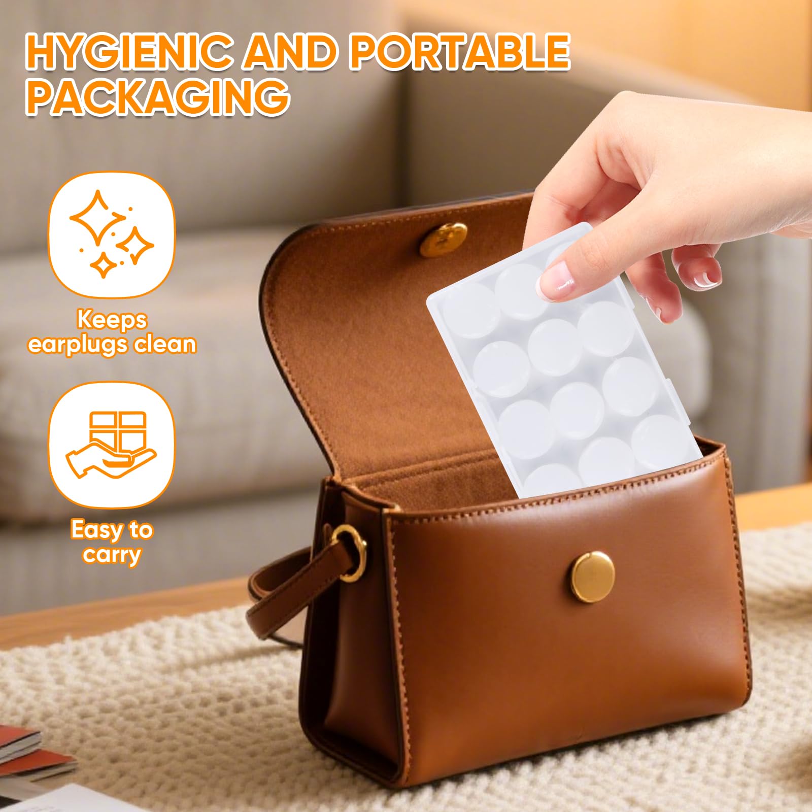 Travel-ready LKbeuuu 12-piece set with storage box