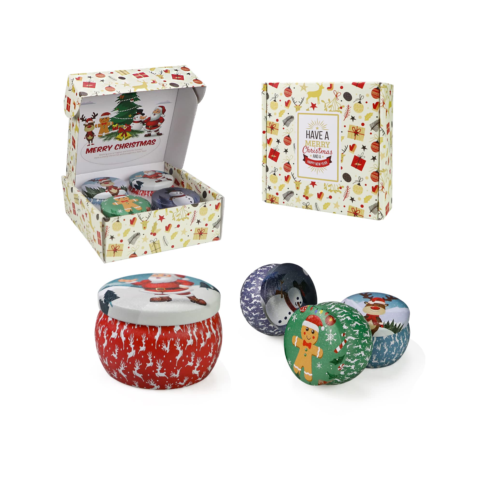 LKDJR Cotton wick soy candles provide clean, even burn