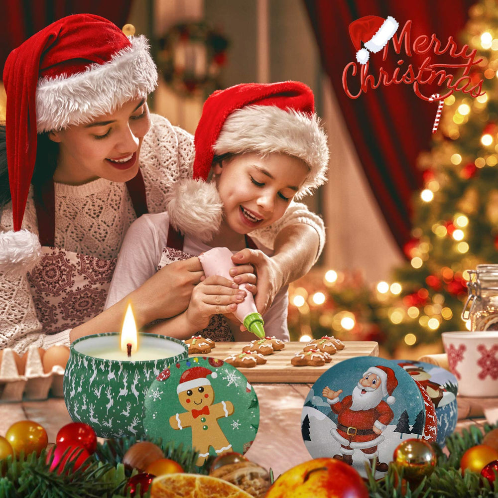 LKDJR Gift-ready candle set for women’s Christmas gifts