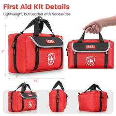 LL First Aid compact portable kit for backpacks and trips.